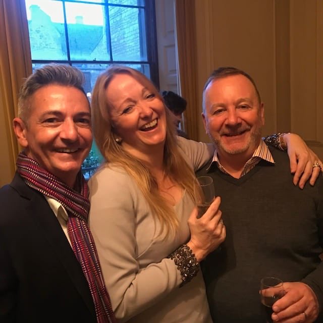 With the fabulous <a href="/CaraHunterBooks/">Cara Hunter</a> at the launch party for No Way Out #NoWayOut #crimethriller