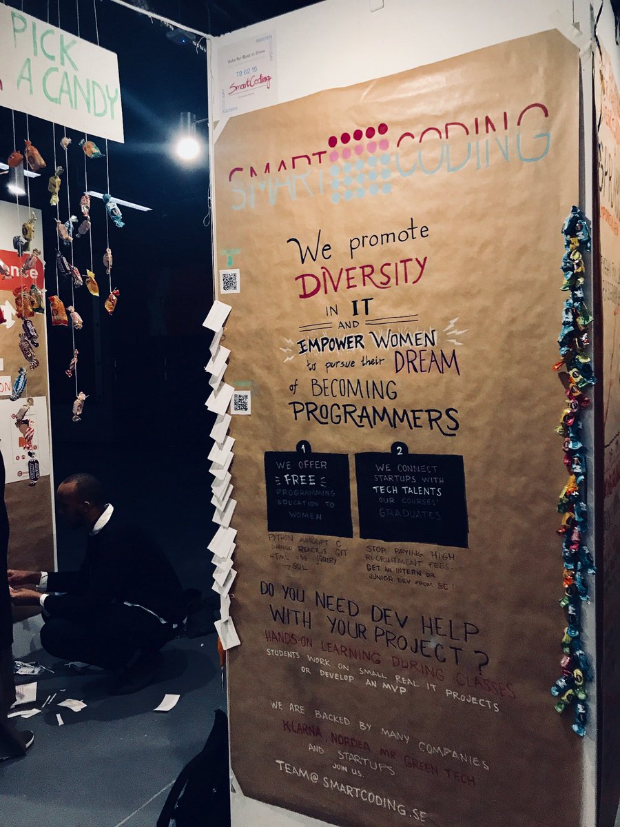 SmartCodingTeam's tweet image. Ready for all of you! Come to meet us! #swedendemoday