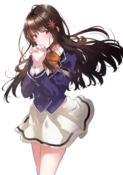 電撃文庫「あの日、神様に願ったことは」第一巻カバーイラスト。 