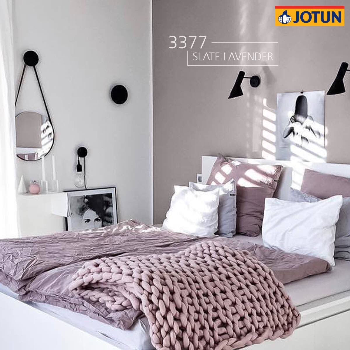 JotunID's tweet photo. Gunakan warna untuk mengatur suasana ruangan mana pun!

Bereksperimen dengan 1024 Timeless untuk ruangan terang yang bersih, atau ungu keabu-abuan 3377 Slate lavender untuk merasa lebih tenang. Untuk suasana hati yang segar, cobalah 12083 Devine dengan nada yang agak keemasan. https://t.co/Fh5iaIHEYT