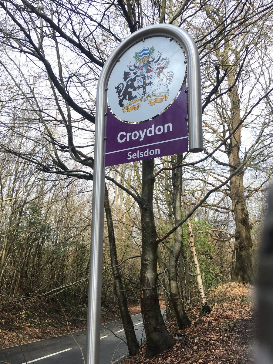 Just arrived in #croydon, London’s most underrated borough