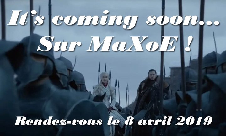 MaXoE's tweet photo. Aujourd'hui sur #MaXoE :
➡️ #ComicsenVrac 💬 chez @UrbanComics
➡️ #ClipduJour 🎶 de @BrocardeMusic
➡️ #BD 💬 du Jour d’Alexis et Mark Siegel chez @BDGallimard
➡️ #SortiesDVD 📀 d'Avril avec #Amanda …
🎁 It's coming soon sur #MaXoE ⚔️
… Bon jeudi ! 😊
https://t.co/F0fSKx7hld https://t.co/m4b5rMa5Jz