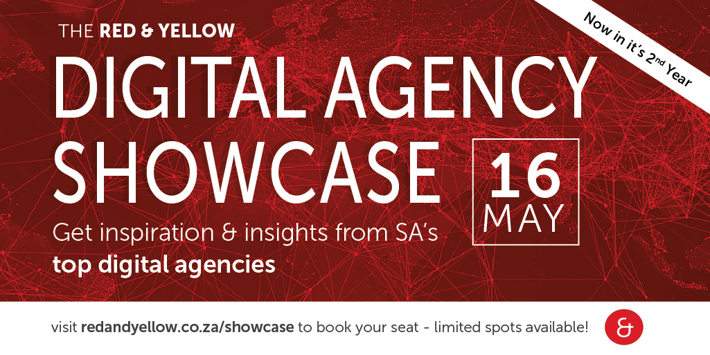 RedAndYellowEd's tweet image. Digital Agency Showcase 2019 | 1 day. 6 leading digital agencies. In 1 room. It's time for Round 2! @iab_sa For more info, check out our event page: bit.ly/2VjVNZq ❤️💛