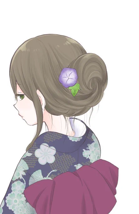 うなじ美人画 