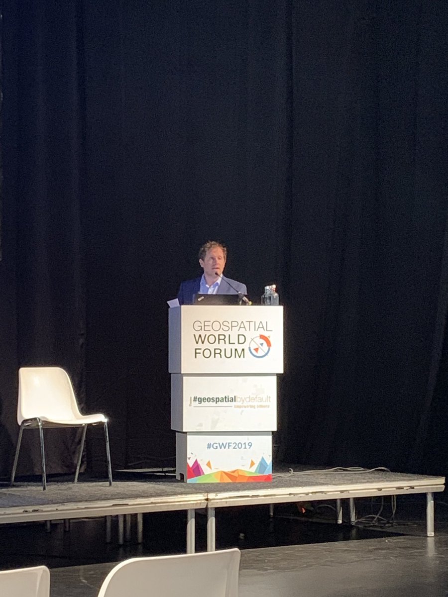 <a href="/KORECGroup/">KOREC Group</a> customer Daniel Watson of Thales presenting on using the <a href="/TrimbleNews/">Trimble Geospatial</a> Catalyst GNSS solution on railway resignalling projects for the London Underground at the Geospatial World Forum