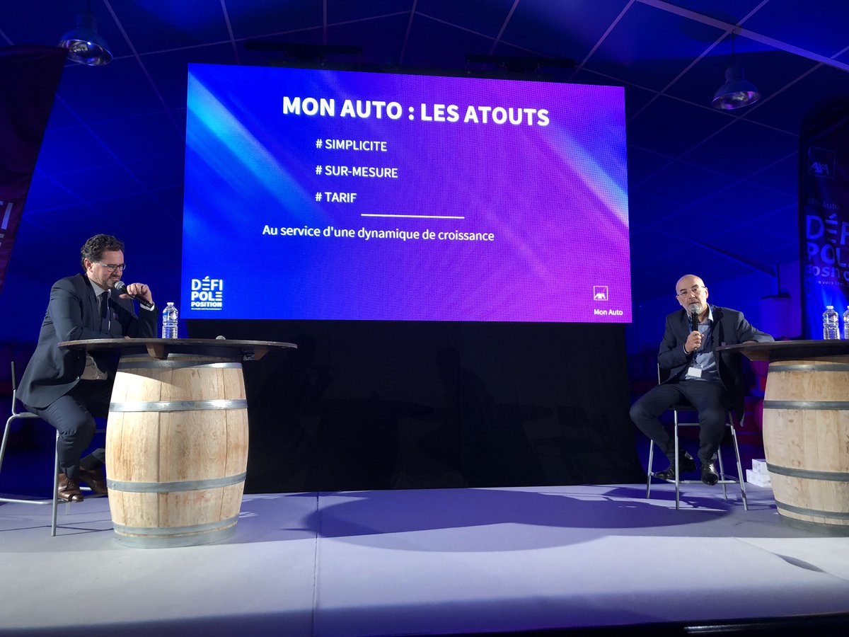 A_Duvignac's tweet photo. Roadshow collaborateurs #DefiPolePosition @AXAFrance Sud-ouest ! @FredericArtru, @GeryM et @knmontreuil aux manettes pour évoquer #Monauto et la #Banque et remercier les collaborateurs 👍👏 qui accompagnent chaque jour les clients #AXA! https://t.co/XC1qAqJAdt