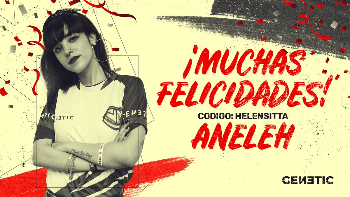 🎉¡Feliz cumpleaños <a href="/helensitta/">aneleh 💫</a>!🎉

Recordad usar el codigo "helensitta" en la tienda de #Fortnite para celebrarlo 😜

¡Disfruta de tu dia!