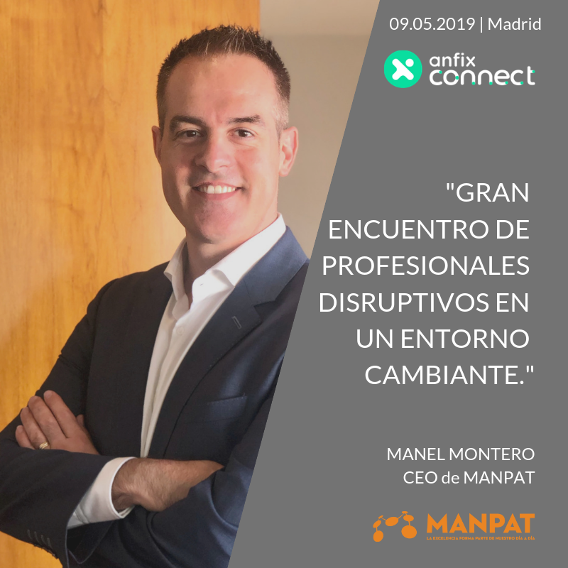 manpat_es's tweet photo. #ANFIXCONNECT @ANFIX Si eres disruptivo no te lo puedes perder. Tenemos una cita. @MANPAT_CONSULTING https://t.co/bj42z1Rr5c