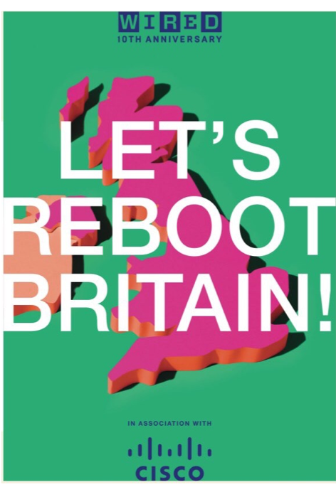 chintancsco's tweet photo. Thrilled to be partnering with @WiredUK on it's 10th Anniversary 🎂 to celebrate the launch of #RebootBritain - Insights for rethinking how Britain runs for a future that is healthier, happier, innovative and more equal. #30YearsOfPossible #Web30 #Economics #Health #Diversity https://t.co/WN5hv5jWYl