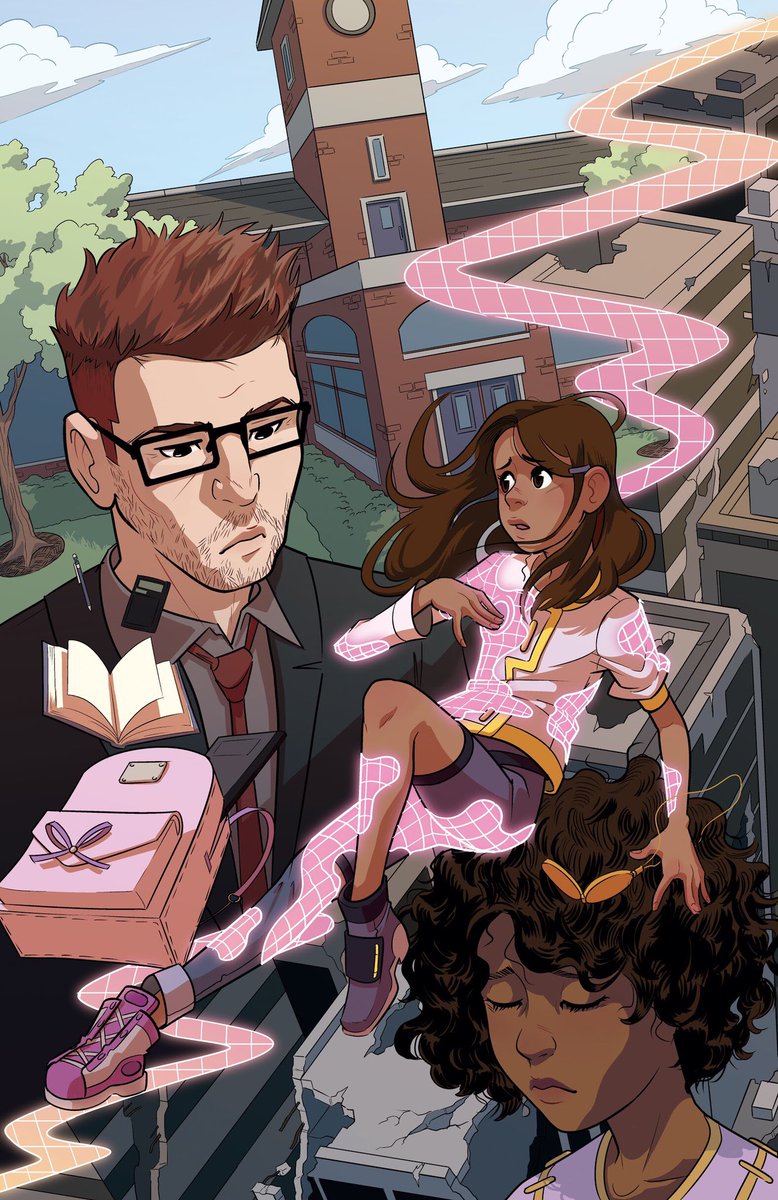 ChronoCadets's tweet photo. Marah is a kid torn between two worlds. What does the future hold for her? Cover art by @zach_wek @ChronoCadets @Captain_Truth https://t.co/YygrcB3Ro5