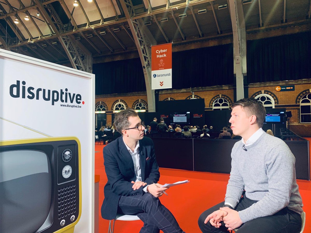 We’re joined by ⁦<a href="/fujitsu_uk/">Fujitsu UK</a>⁩’s Sam Broadhurst discussing a new release from the company! ⁦<a href="/leighschvartz/">Leigh Schvartz</a>⁩ ⁦@grahambromham⁩ #IPEXPOManchester #DisruptiveLIVE