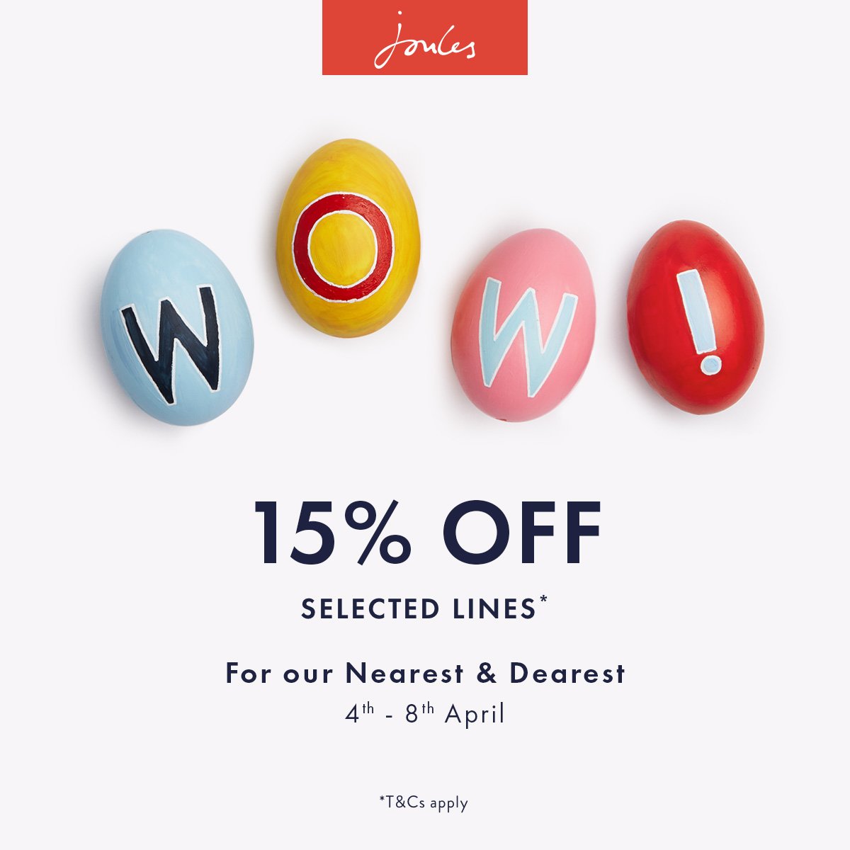 JoulesSwindon's tweet photo. ITS HERE! Come and visit us in store to get a WHOPPING 15% off all of our full price lines! Weather you are preparing for a sunny holiday or need something for the rain, we have you covered! ☀️🌧️ #joulesofswindon #joules #15off #event https://t.co/f9VQuZACrH