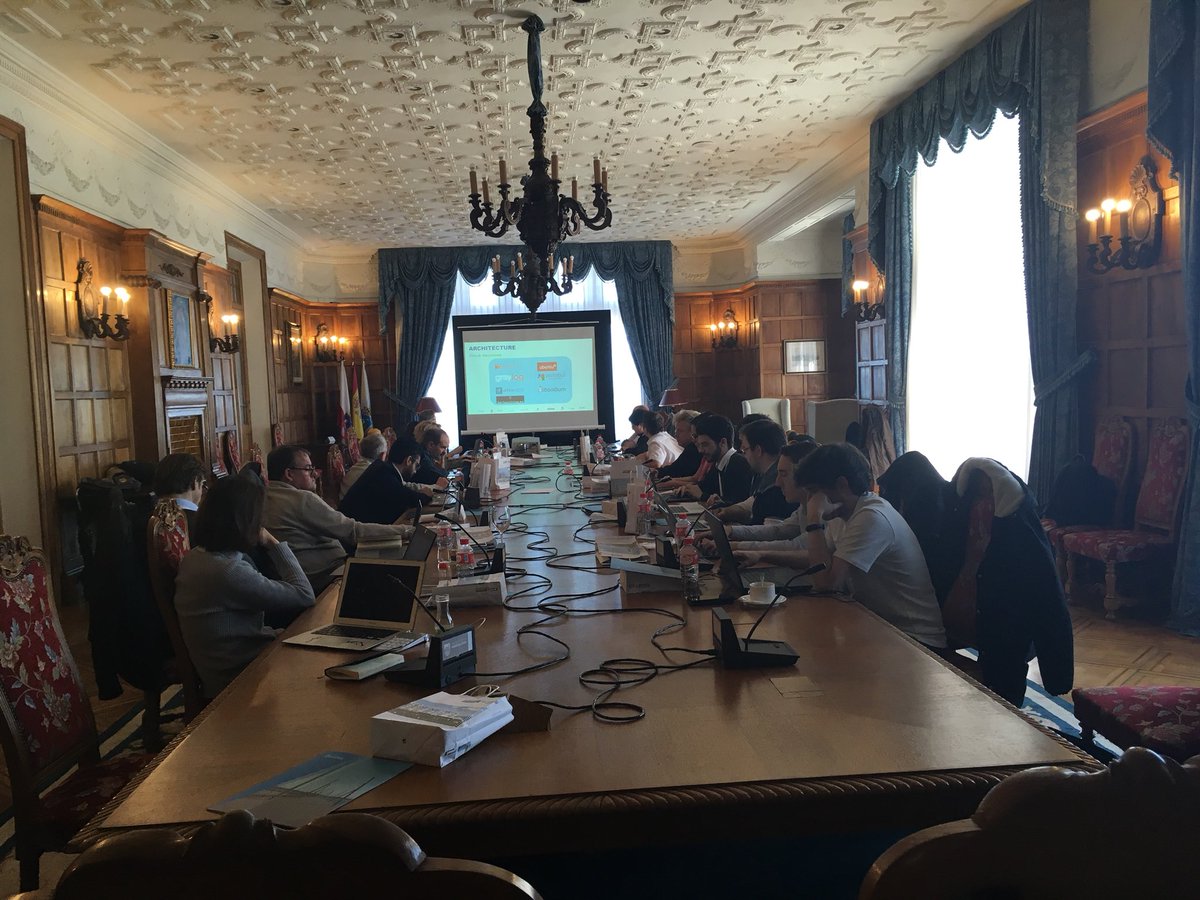 alebagnato's tweet photo. #Protection and #control
of #Secured #Information by means
of a #privacy #enhanced #Dashboard, the @PoseIDon_H2020 General Assembly in #Santander in @PdelaMagdalena https://t.co/HauxnEAZTh