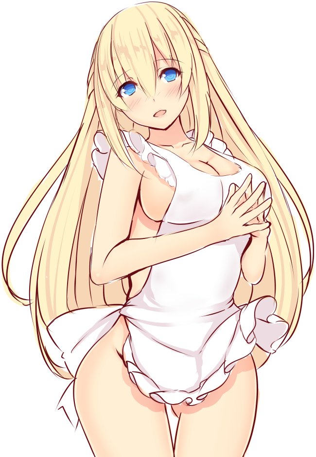 Naked apron Vert?

Here you go~!