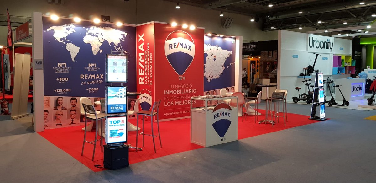 Un año más presentes en #expofranquicia, la mayor feria nacional de #franquicias y #emprendedores  ;)! #remaxestasentucasa #expofranquicia2019 #uneteafranquiciaremax #franquiciainmobiliaria #negociorentable