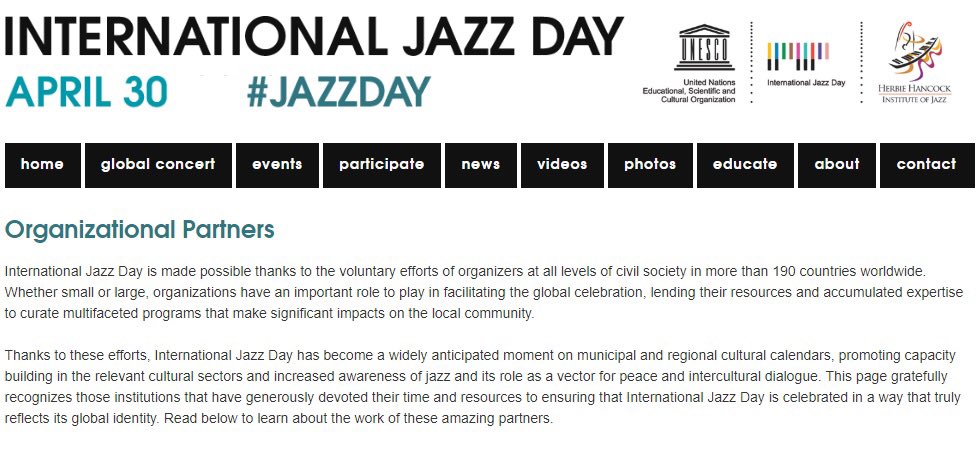 Capital916FM's tweet photo. Guys!!🥺😭❤️🙏🏽. 

We were just recognized as one of the institutions that have generously devoted their time and resources to ensuring that International Jazz Day is celebrated in a way that truly reflects its global identity.
🎶
By @IntlJazzDay. https://t.co/BydHMWWKTj