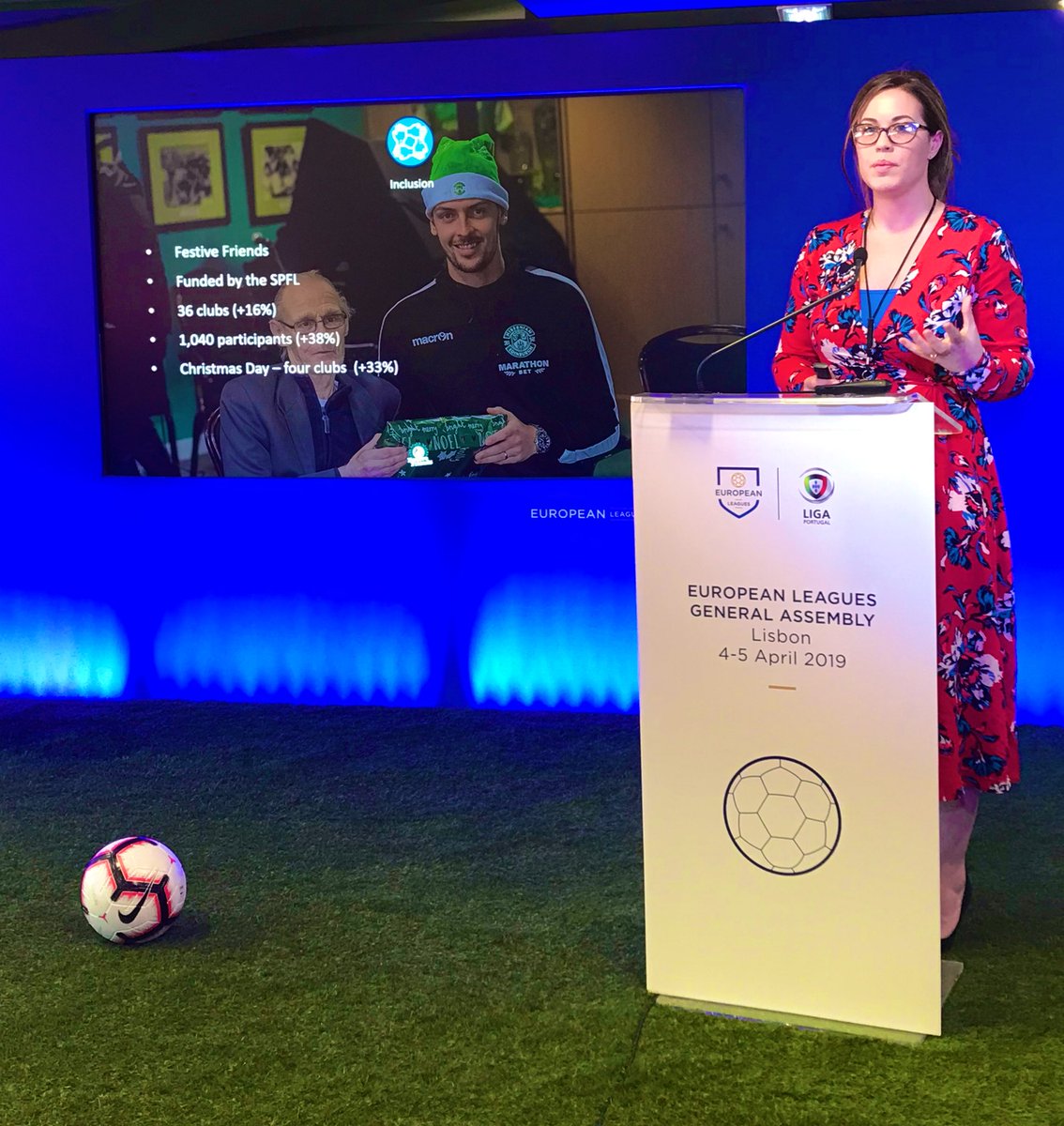 EuropeanLeagues's tweet photo. Nicky Reid, CEO of the @SPFLTrust, explained how the power of football makes a difference at the heart of the Scottish communities and bring people together 👍🏼 Keep on the good work! ⚽️🏴󠁧󠁢󠁳󠁣󠁴󠁿@spfl https://t.co/RHCFz3x7iL
