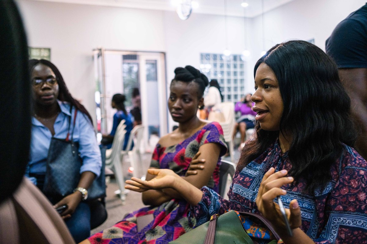 paystack's tweet photo. Check out more interesting moments from the #TechWomenLagos discussion
https://t.co/X6TqMaVqGd https://t.co/HlWrninROB