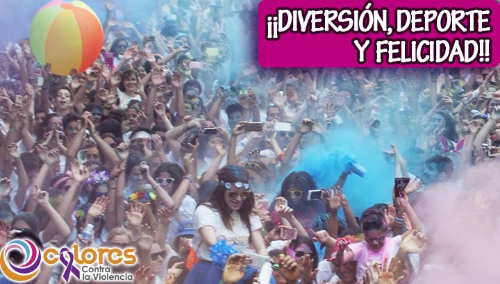 ColoresConCausa's tweet photo. 🧡💜💛💚El 19 de mayo llenamos de color el Paseo de la Castellana para compartir una experiencia inolvidable de compromiso, diversión y alegría. Disfruta de Colores contra la Violencia con los que más quieres y aprovecha los descuentos para grupos #ColoresContralaViolencia 🌈🌈🌈 https://t.co/A1gpkYMNvd