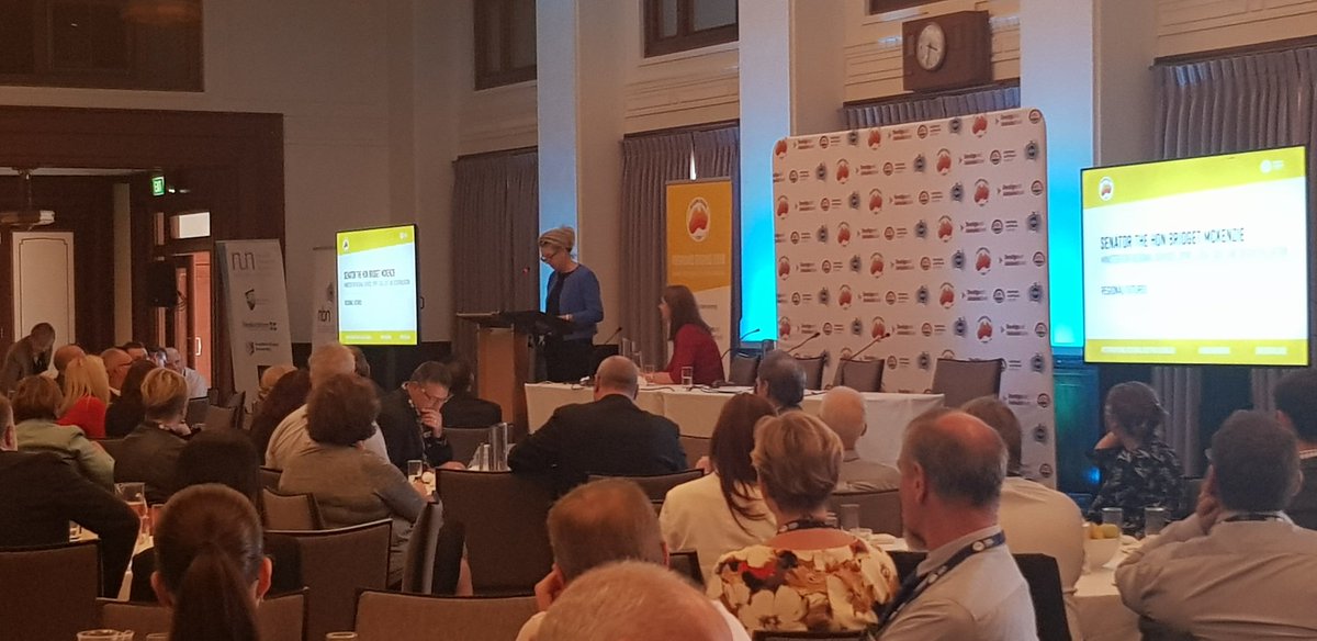 usgcpg's tweet photo. Decentralisation of the public service is not just about jobs - it's about providing more long term professional careers in regions. Minister McKenzie at Regions Rising summit https://t.co/J5louQqJh0