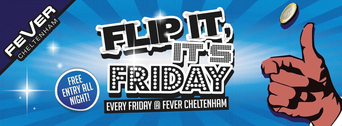 Don’t forget TOMORROW NIGHT we have our #feverfamous #flipitfriday 🔥

FLIP IT FRIDAY 🔜
EVERY FRIDAY ‼️

Open from 10pm - 6am!! SEE YOU THERE GLOUCESTERSHIRE 😘