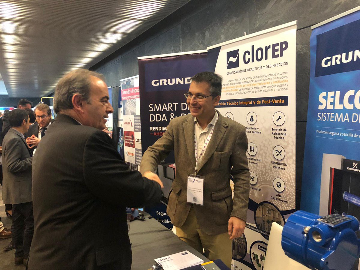 clorEP_'s tweet photo. No dejes de visitarnos en la zona expositiva en el #Congreso de la #IndustriaQuimica #Iberquimia y descubre las #soluciones en #dosificación y #desinfección que podemos ofrecer.

@Ilunionhotels @IndustriQuimica #Quimica #Madrid #chemistry @Grundfos_ES @infoedita https://t.co/Kc5paM9jH7