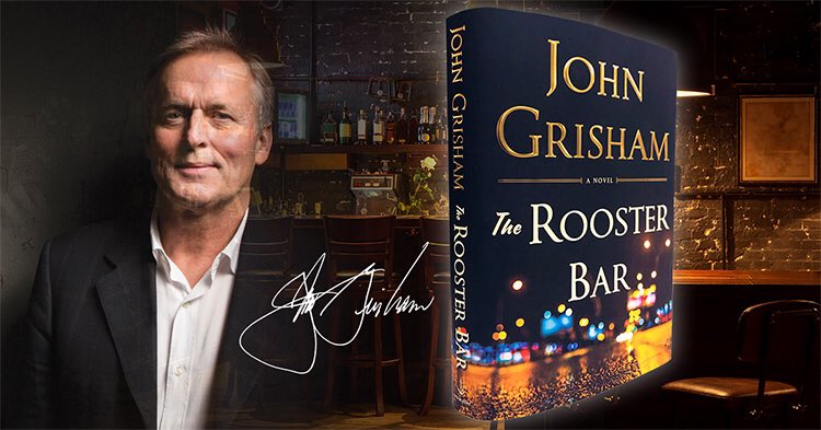 SchlowLibrary's tweet photo. Looking for a #BookClub but don’t want to navigate downtown traffic? In partnership with @CRPR_SC, give our group at the #NittanyMall #ActiveAdultCenter a try! There’s still plenty of time to read @JohnGrisham’s #RoosterBar before their next discussion on April 17. https://t.co/jYU9ESxqhQ