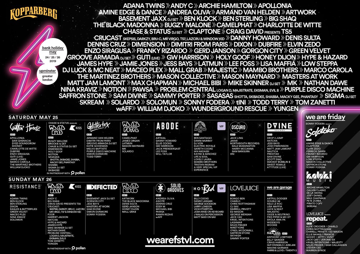 wearefstvl's tweet photo. RT for a chance to WIN a summer trip to Ibiza for 2 people, 2 nights plus flights, hotel and guestlist plus 2 x backstage #WeAre2019 XCLSV passes! Winner announced next week! 🌴😎 

Our full 2019 lineup has landed! Closing release tickets are about to SELL OUT, be quick! 🙌 https://t.co/WexZy4anAv