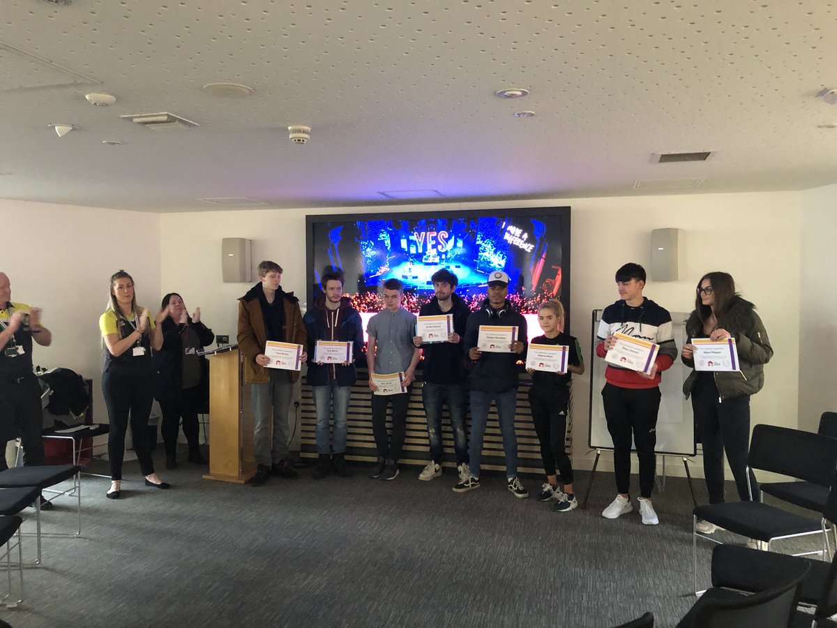 Thanks again to <a href="/NorwichCityCSF/">Norwich City CSF</a> and the @NCS for the Aspire 16+ graduation at <a href="/norwichcollege/">City College Norwich</a> last week. A great way to celebrate an excellent student experience....
#lifeskills #workskills #progression #development #positivity #ncs #CollaborativeAndInclusive