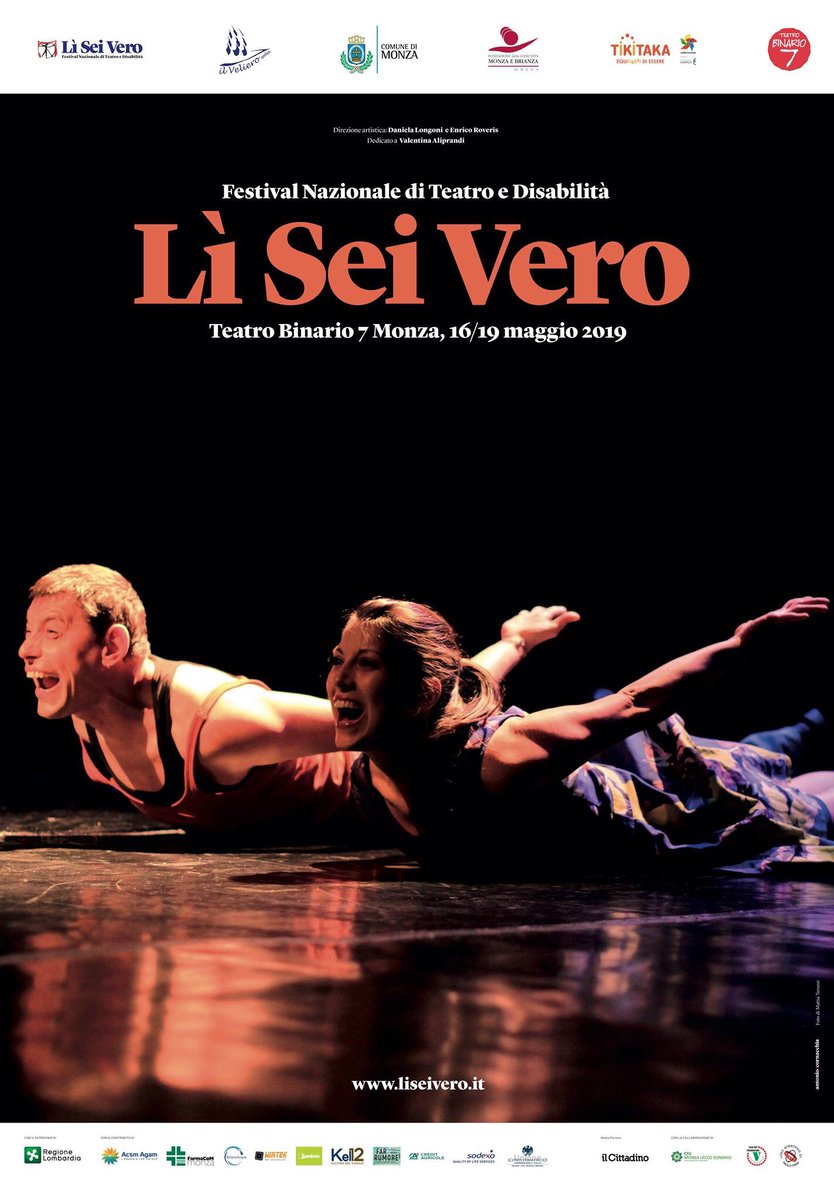 IlVelieroMonza's tweet photo. Terza Edizione #Festival Nazionale
Lì Sei Vero
Buone pratiche tra #teatro e #disabilità.
16 - 19 Maggio 2019
https://t.co/WJRxb4Q4V8
#ilvelieroonlus #lìseivero #nazionale #binario7 #teatrobinario7 #monza #labellezzaresta #emozioni #onlus #associazione #anno2019 #terzaedizione https://t.co/rHZVbqxApo