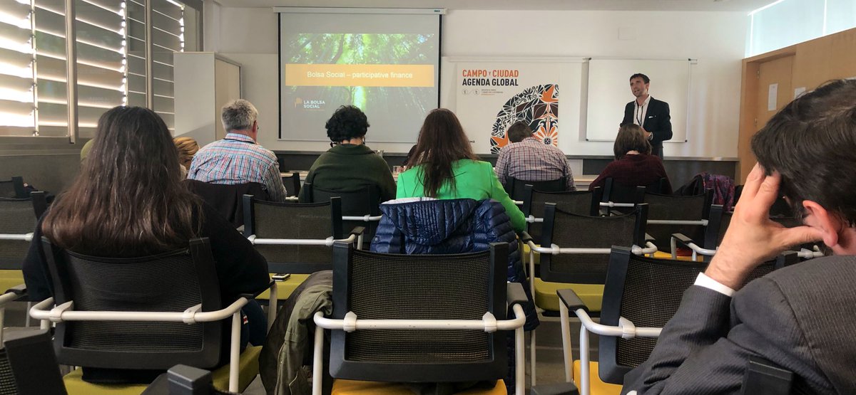 enisa's tweet photo. #ConamaLocal2019 Hablamos sobre financiación e inversión en compañía de @ccuestagarrido y @DaniCalzo  moderados por #ElenaNovillo de @EconomiaJusta y conocemos empresas acompañadas por @enisa y @LaBolsaSocial en sus proyectos de crecimiento con impacto social https://t.co/wsuE39n7N4