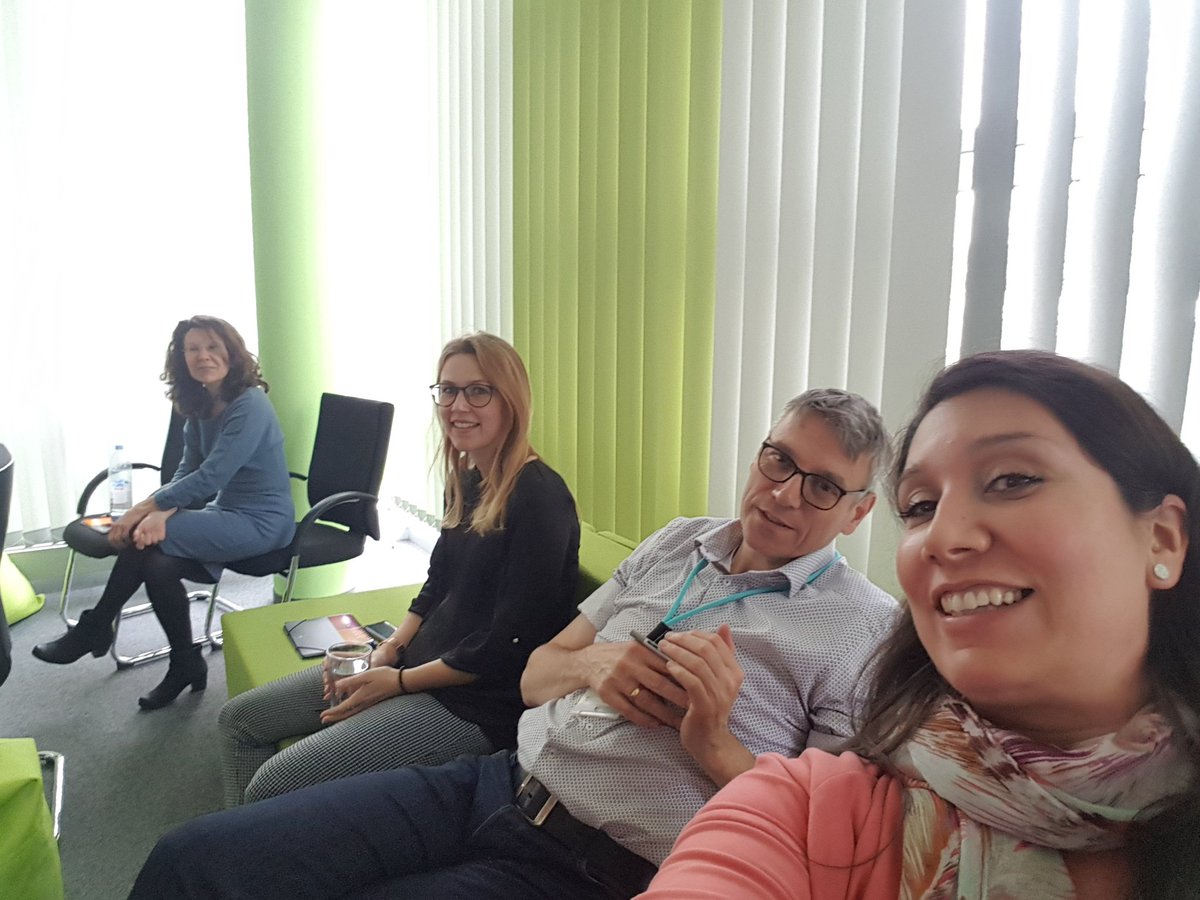 HR-Cafe at Siemens 
The last preparations in Erlangen South before it starts.