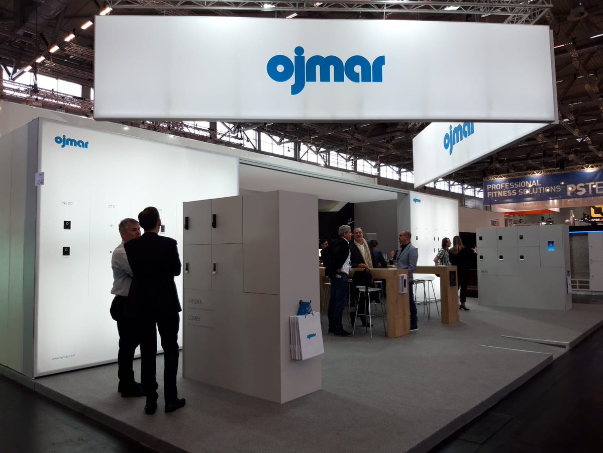 AFYDAD's tweet image. @OJMAR_Leisure un clásico en @FIBO_Show. No dejes de vistarlo en el Hall 8.Booth C47 donde podrás comprobar sus #IntelligentLockingSystems para  taquillas #clubsdefitness #piscinas y #instalaciones adecuadas a las diferentes necesidades que puedas tener.#AsociadosAfydad