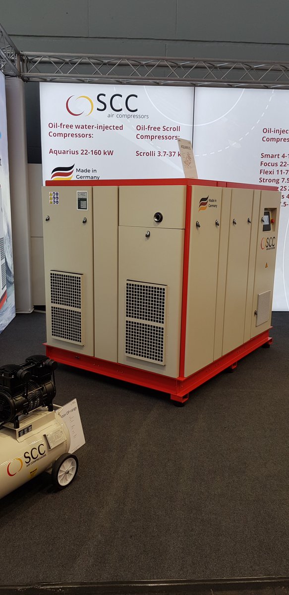 SCC_Air_Comp's tweet photo. We are having a tremendous show at #hannovermesse, why not follow the link to our LinkedIn page for further news and updates? #ukmfg #compressedair #aircompressors https://t.co/uAY2f0xQfU https://t.co/LyxIkcfJc6