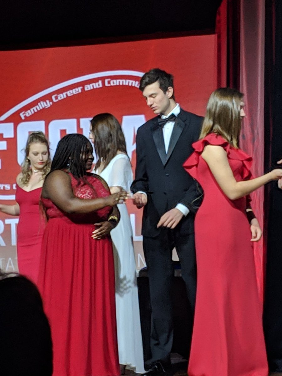 GreenHopeFCS's tweet photo. Through very little sleep for all...Green Hope represented well this week at NC FCCLA State Conference.  Our only competitor received a silver medal, we received a membership award (30 + from last school year) and Alex was selected to serve as a 2019-2020 NC FCCLA state officer. https://t.co/8xydIw0t5N