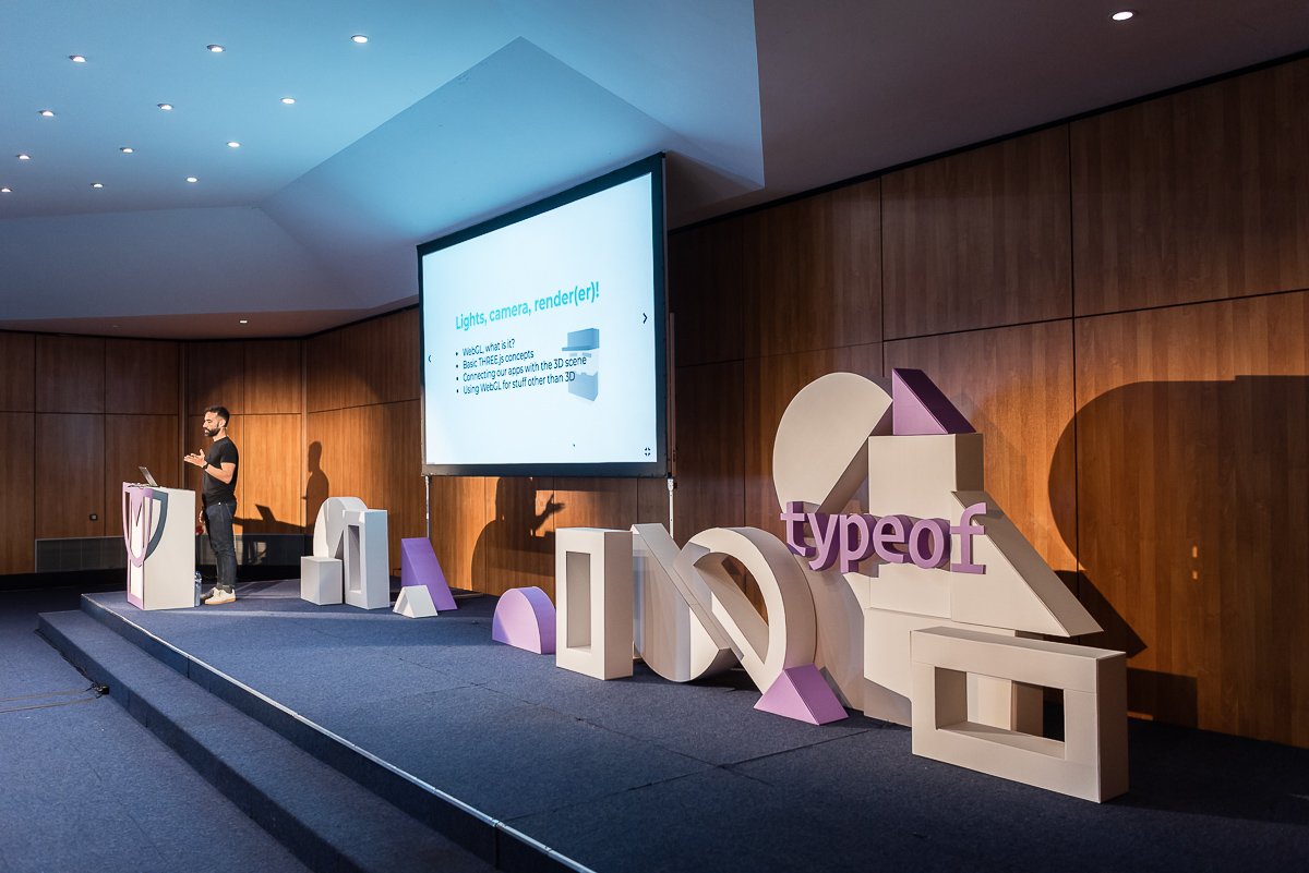 typeof conference tweet media