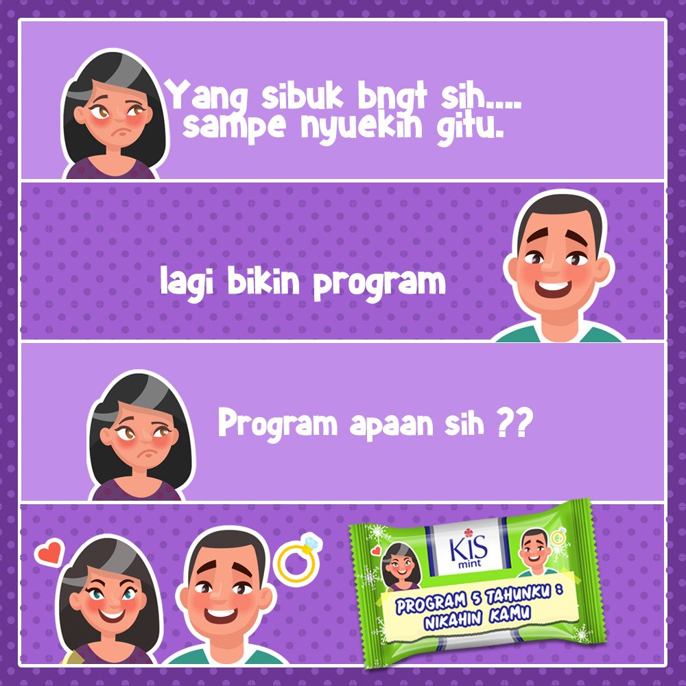 Ada yang berani kurang dari 5 tahun gak gengs

#program5tahun #coblos #kamu #pemilu #kisedisipemilu #emotipack #permenkis #kismint #permen #permenkismint