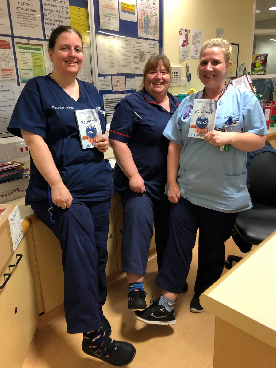 childrensODGH's tweet photo. The triad of impairments in autism are social communication and language, social and emotional interactions and imagination and flexibility  - but who knew ?? Our happy winners of the fabulous book by our very own @mayng888 .Raising awareness, celebrating differences @SONHStrust https://t.co/nfe0J2cgIQ