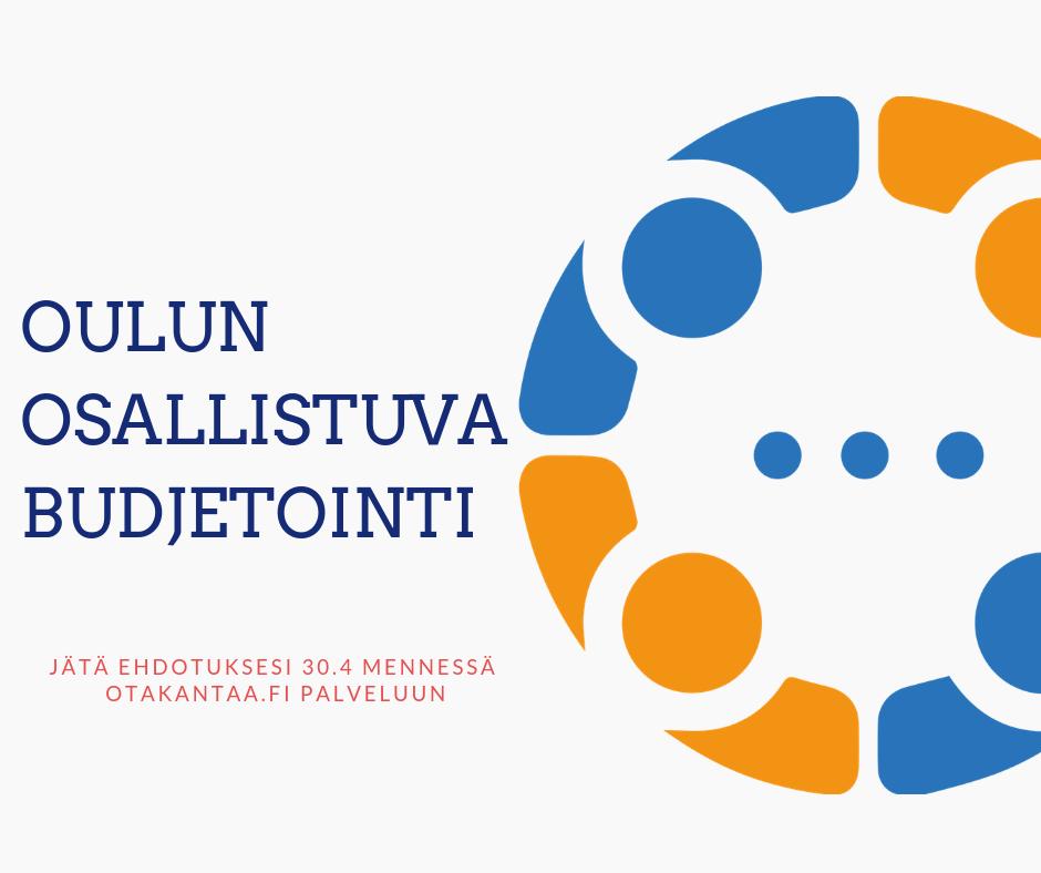 Electorate_EU's tweet photo. Oulussa on nyt alkamassa osallistuvan budjetoinnin uusi kierros!

Jokainen Oululainen voi ehdottaa ideaa tai suunnitelmaa, joka kaupungin tulisi toteuttaa tai jonka toteuttamista kaupunki voisi tukea. Jaossa on jälleen 35 000€. 🙂 Lue lisää:

https://t.co/uWSw3YjJv3 https://t.co/kClxTX5R2R