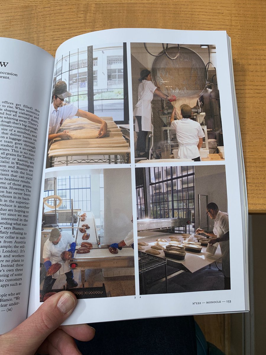 If you visit one delicious #CraftBakery this year, visit this ⁦@sfmanufactory⁩ NEW #LosAngeles kitchen, restaurant and more. #Outstanding ⁦@MonocleMag⁩