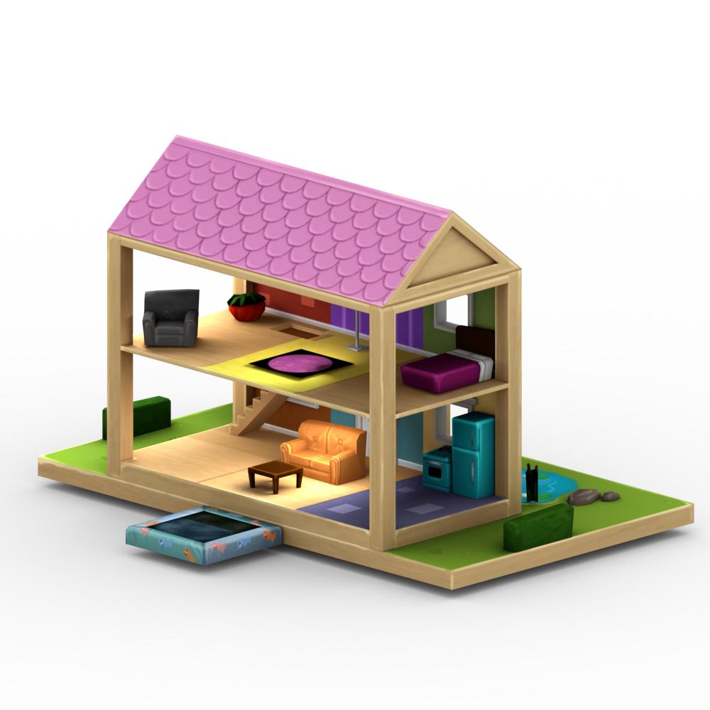IllogicalSimmer's tweet photo. Here's my #ts4dollhouse! I totally built this! (Not)
I don't think I'm creative enough to build a cute dollhouse inspired room 😂😂 https://t.co/Jqvly1ZHZT