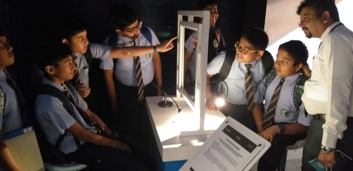 JssSchool's tweet image. Students of grade 8 visited 'science Factory' wafi mall, Dubai on 3rd and 4th April 2019.They had a great time experimenting and engaging themselves in the activities based on the science concepts. 
#ScienceFactory #Science #khda