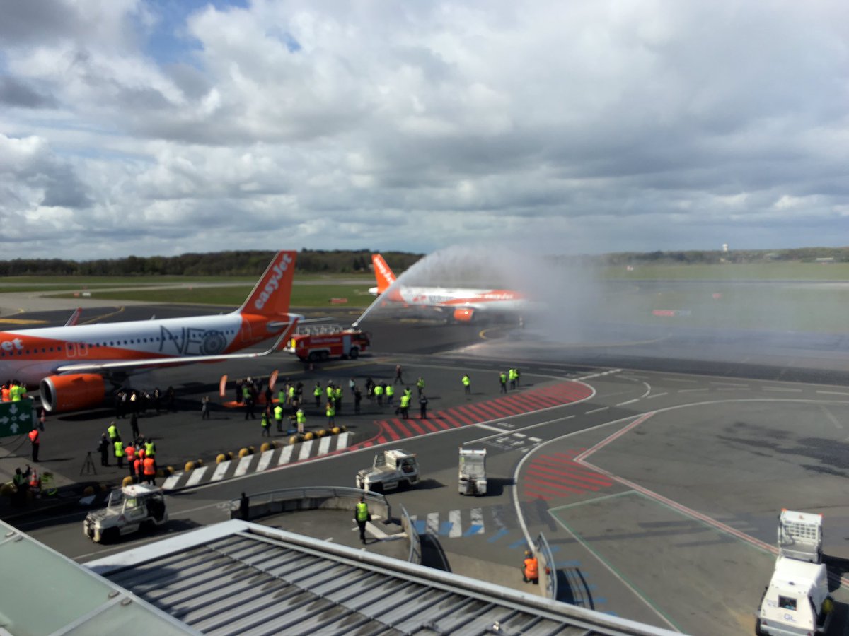 Inauguration base Easyjet à #Nantes. De nouvelles lignes pour une attractivité encore plus forte !
#Nantesmetropole connectée au monde !