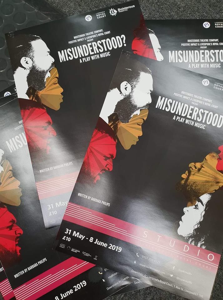 boisteroustc's tweet photo. Our posters have arrived at @RoyalCourtLiv and we are going to be putting them up all across Liverpool. Who will be the first to spot one? 👀

Book your tickets here: https://t.co/QluPg8Do09

#MisunderstoodBTC https://t.co/mzKrQV2SIj