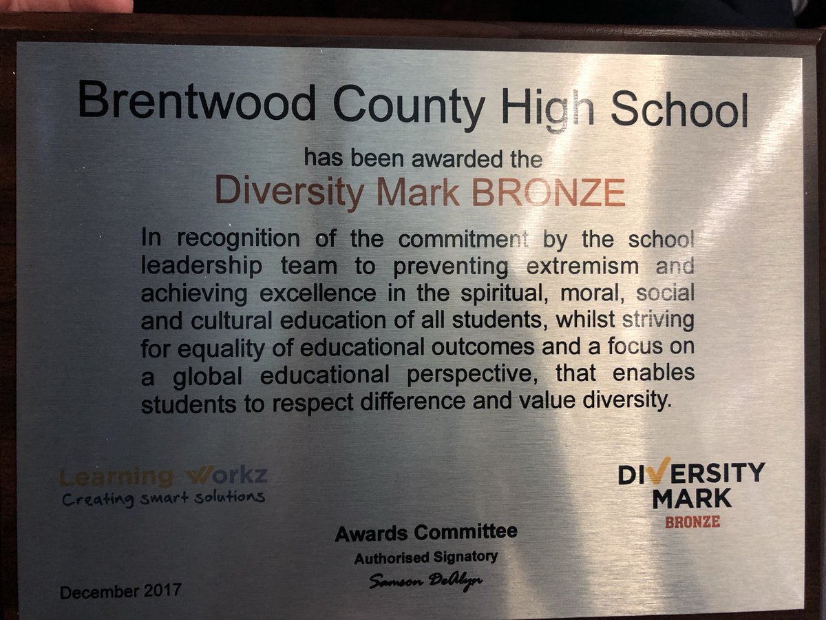 BCHSupdates's tweet photo. Diversity Mark Bronze Award 🥉 https://t.co/8Sfhhw0eLC
