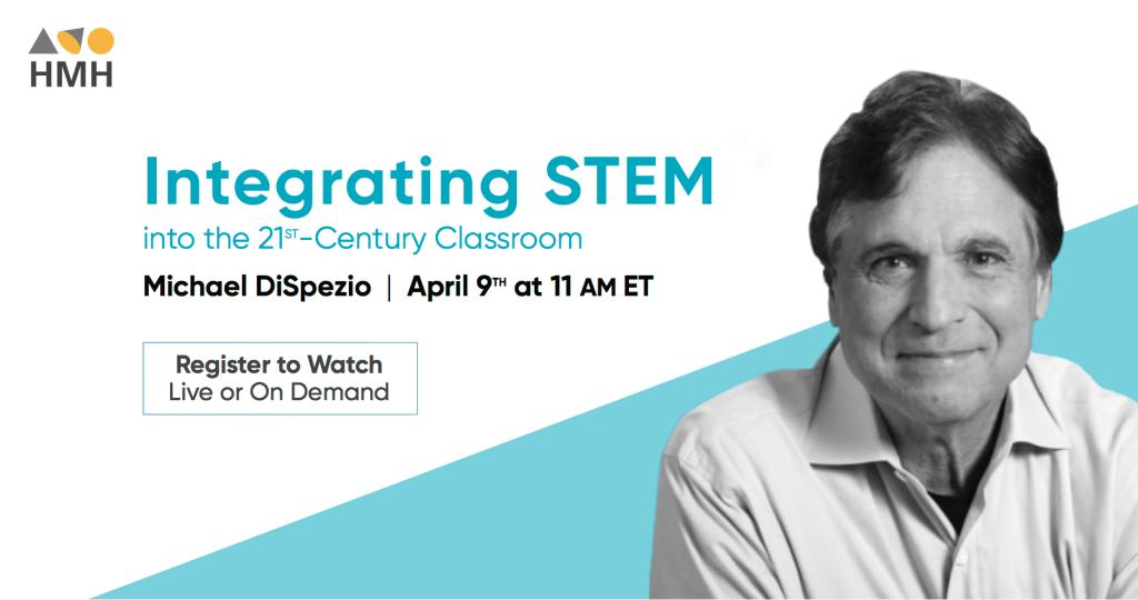 HMH (@theteacherroom) on Twitter photo Tune in to hear from expert <a href="/mdispezio/">Michael DiSpezio</a> on how to equip your students with the #STEM skills needed for success. spr.ly/6010EwlLm Tune in to hear from expert <a href="/mdispezio/">Michael DiSpezio</a> on how to equip your students with the #STEM skills needed for success. spr.ly/6010EwlLm