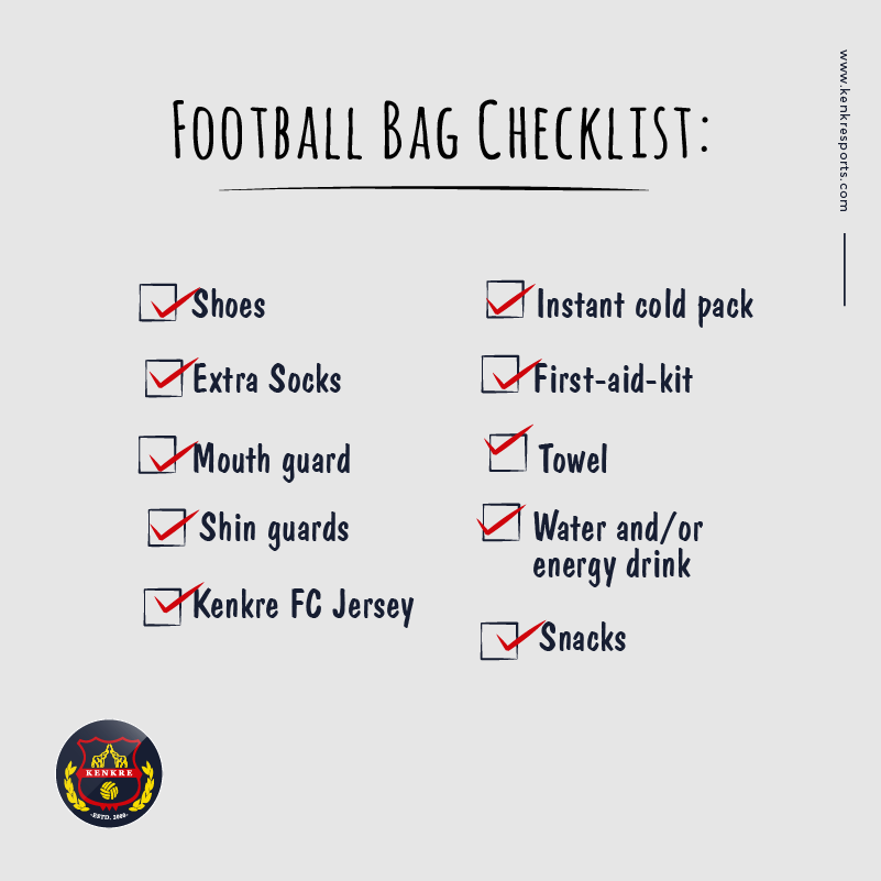 mumbaikenkrefc's tweet photo. Is your checklist same as this? If not then comment below what things you carry in your football bag.
#Football #Footballessentials #checklist #KenkreFC #loveforfootball #learnbasics #ThursdayMotivation https://t.co/AaMVs10au3