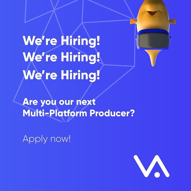 vismediaagency's tweet photo. Are you our next Multi-Platform Producer?
👉 Click the link in our bio to apply!
.
.
#xrjobs #producerjobs # #owntheattentionspan #vismedia #verathefish #immersive #vr #virtualreality #augmentedreality #ar #immersivetech #immersiveexperience #immersivemedia #360 #… https://t.co/ny08qF3et7