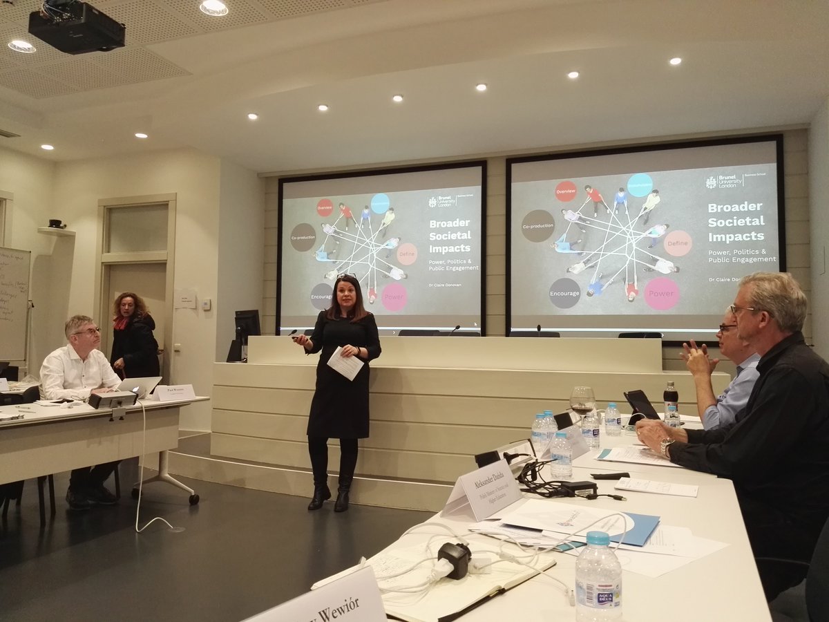 martawrob's tweet photo. @ClaireDonovan kicking off this afternoon's session #sprico19 on impact co-production. https://t.co/gdRBWZTaTr