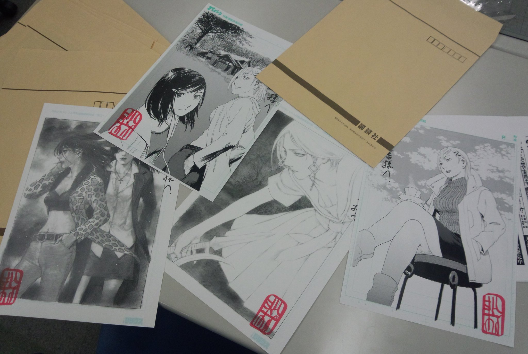 懸賞当選品 沙村広明フェア 【波よ聞いてくれ】【ベアゲルター】 複製原画 懸賞当選品 沙村広明フェア 【波よ聞いてくれ】【ベアゲルター